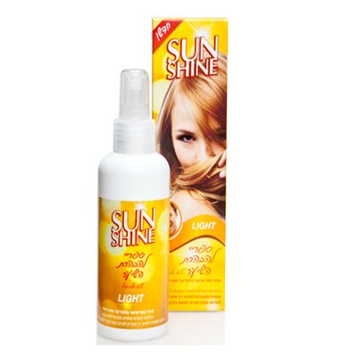 Sun Shine - סדרת מוצרים להבהרת השיער לשימוש ביתי, קל וידידותי