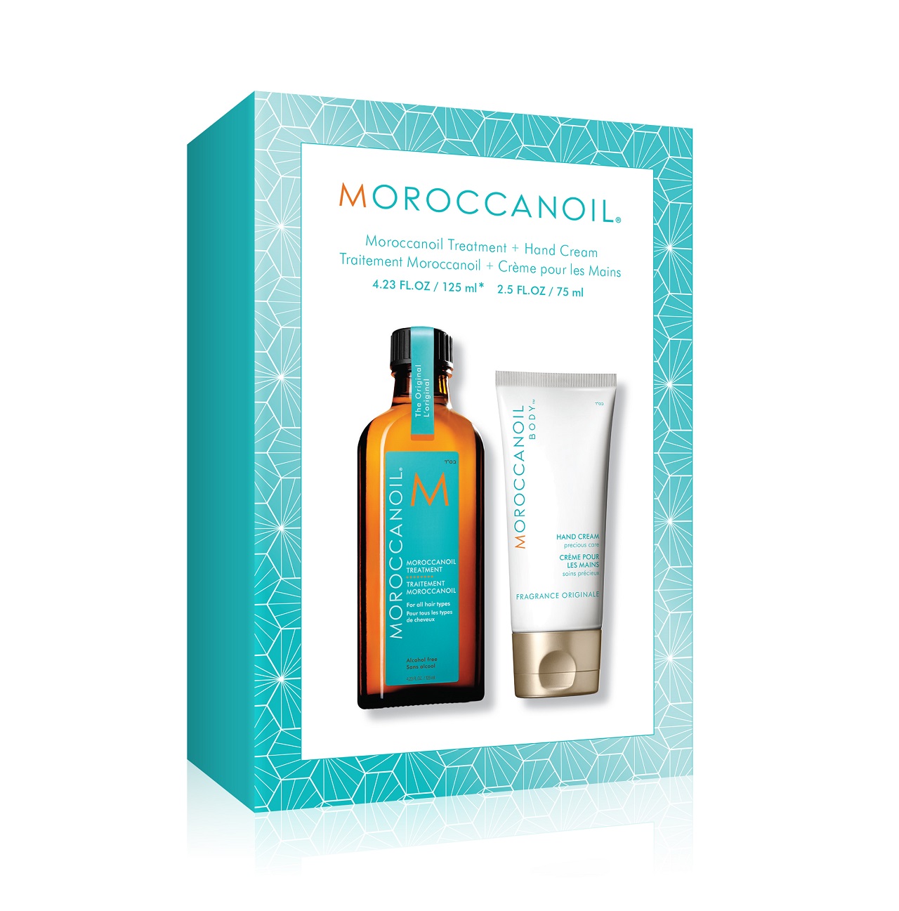 Moroccanoil משיקה ערכה המכילה שמן טיפולי וקרם ידיים מחיר 189שח צילום יחצ...